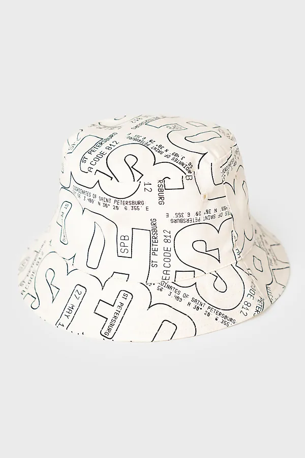 Панама текстильная для мальчиков PLAYTODAY, белый,тёмно-синий - фото 2