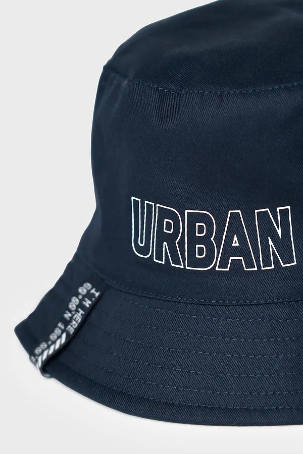 Панама текстильная для мальчиков PLAYTODAY, тёмно-синий - фото 2