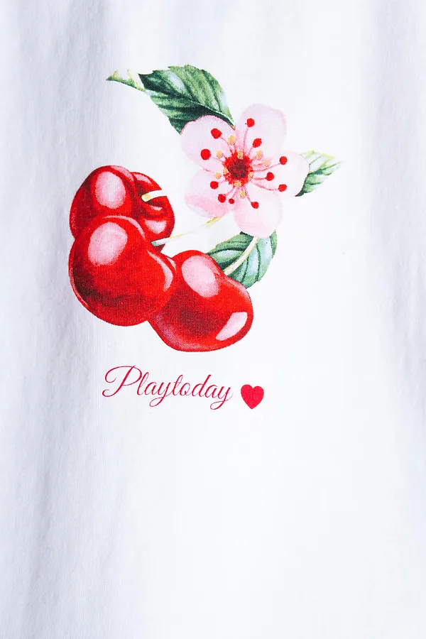 Костюм PLAYTODAY, белый,красный - фото 2