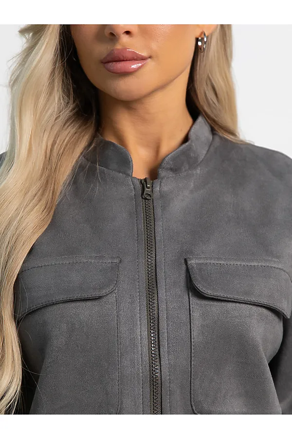 Бомбер Александра LADY TAIGA, графит - фото 2