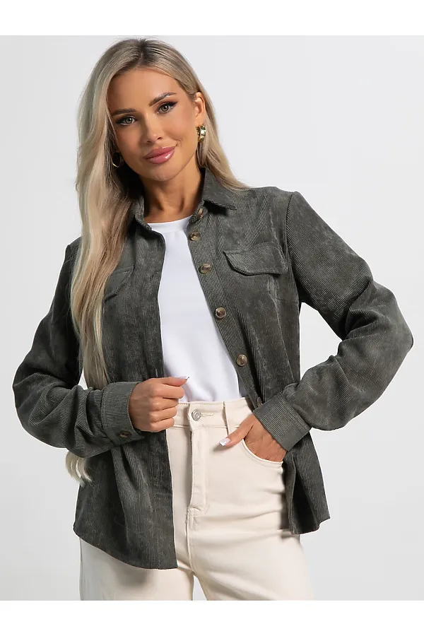 Рубашка Свежая рифма LADY TAIGA, хаки - фото 2