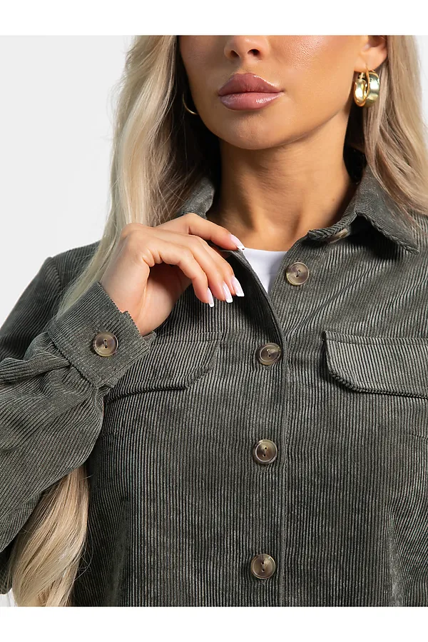 Рубашка Свежая рифма LADY TAIGA, хаки - фото 2