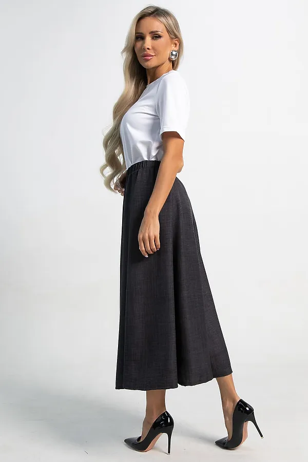 65% полиэстер, 30% вискоза, 5% эластан LADY TAIGA, черная - фото 2