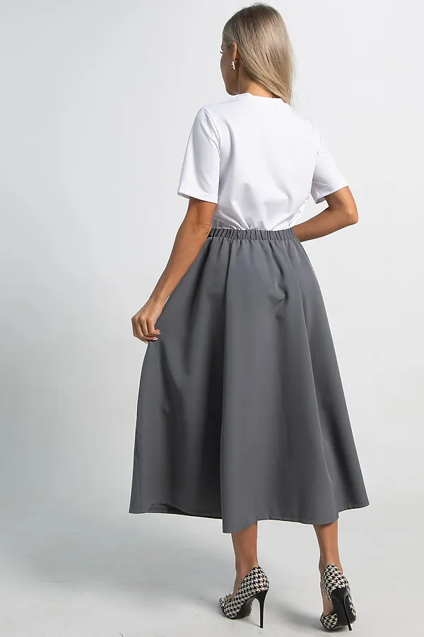 Юбка Льюис LADY TAIGA, серая - фото 2