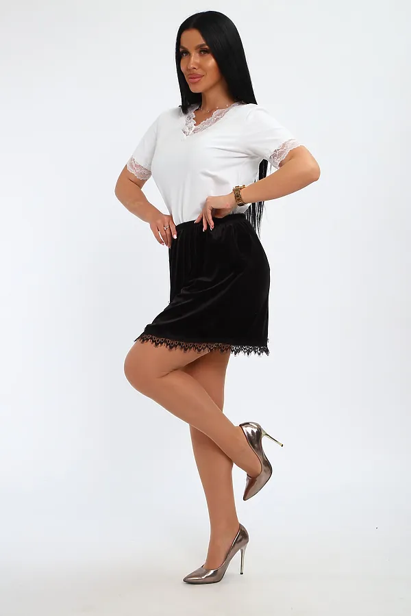 Юбка 19140 НАТАЛИ, черный - фото 2