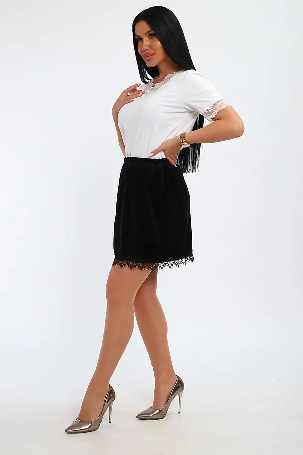 Юбка 19140 НАТАЛИ, черный - фото 2