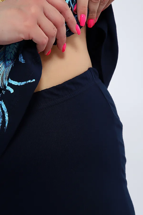 Костюм с бриджами 499 Феникс НАТАЛИ, темно-синий - фото 2