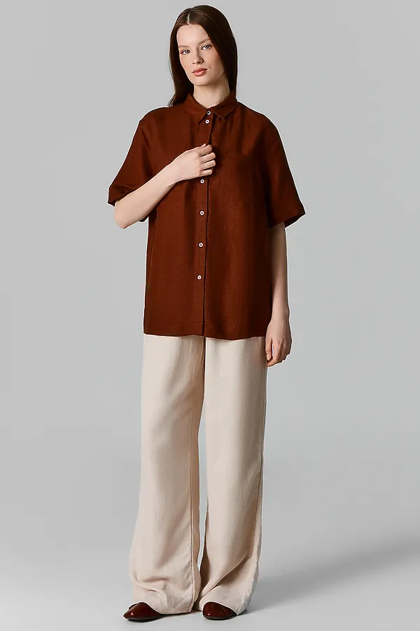 Рубашка женская MARK FORMELLE, корица - фото 2