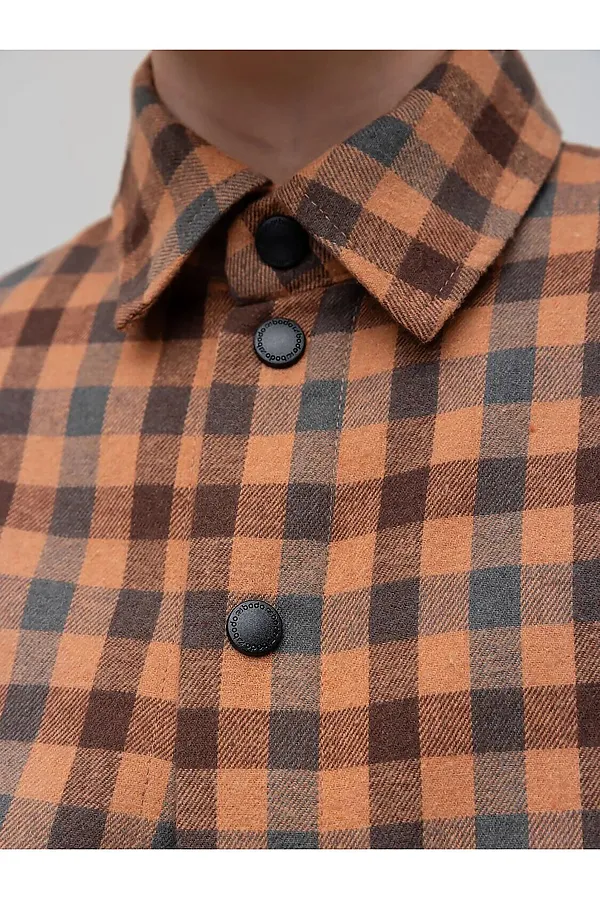 Рубашка BODO, коричневый (карамель) - фото 2
