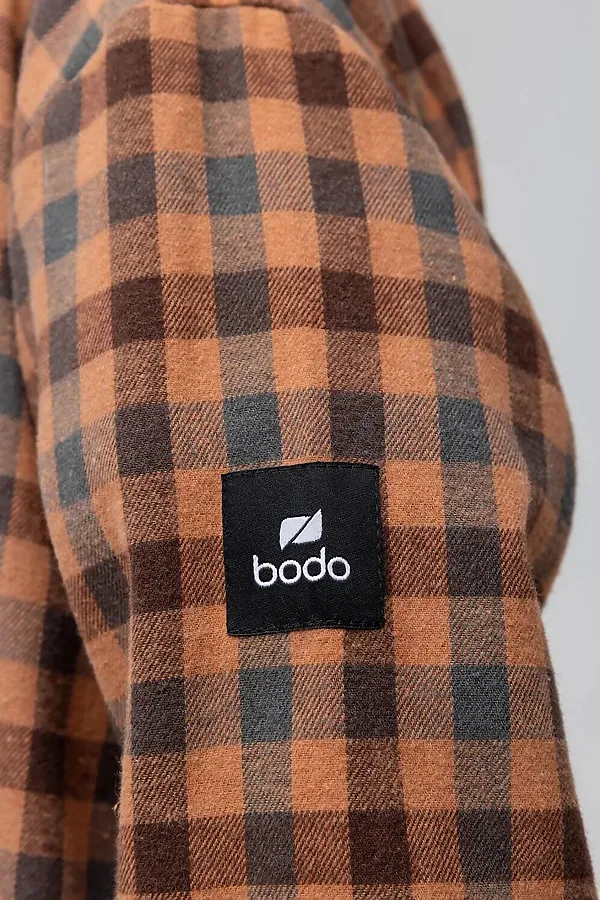 Рубашка BODO, коричневый (карамель) - фото 2