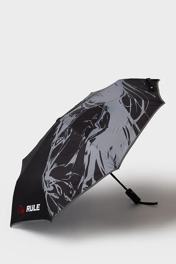 Зонт автоматический для девочек PLAYTODAY, черный - фото 2