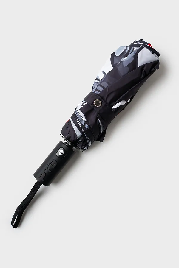 Зонт автоматический для мальчиков PLAYTODAY, черный,красный - фото 2