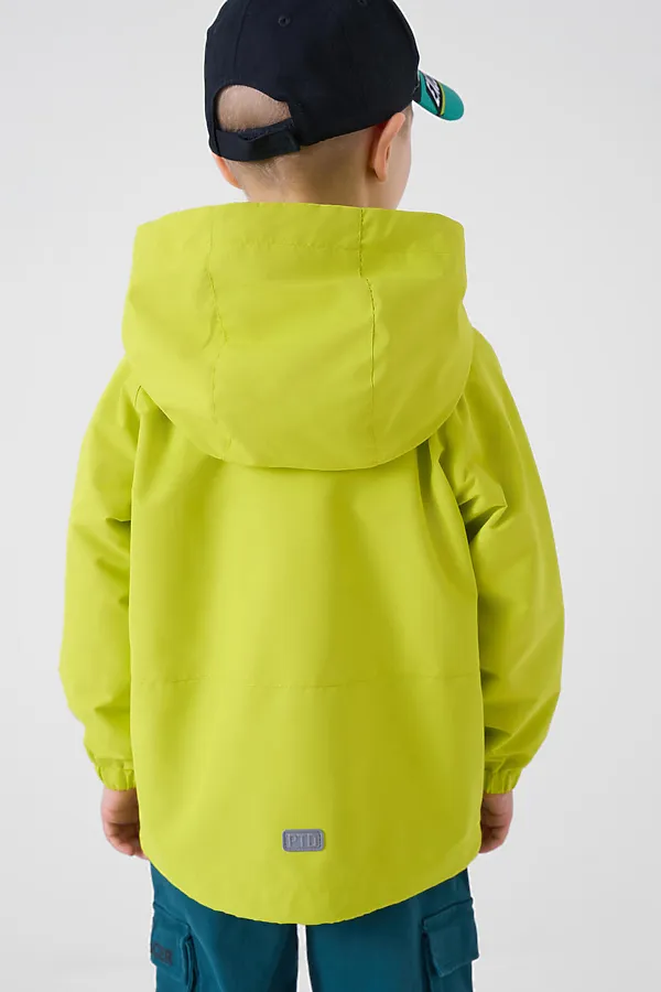 Детская ветровка для мальчика PLAYTODAY, светло-зеленый - фото 2