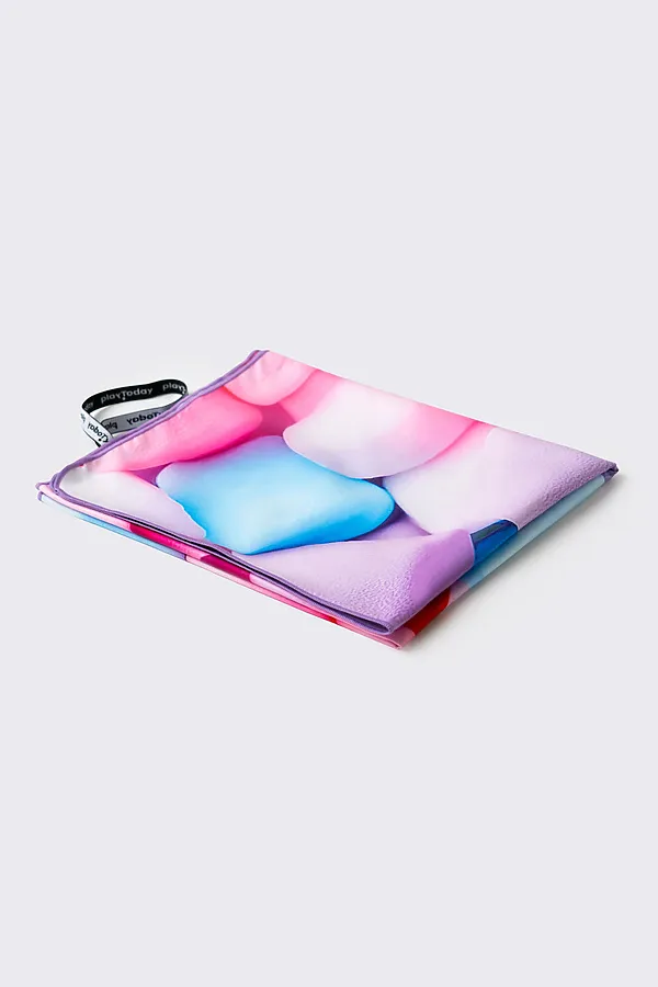 Полотенце текстильное для девочек PLAYTODAY, белый,сиреневый - фото 2