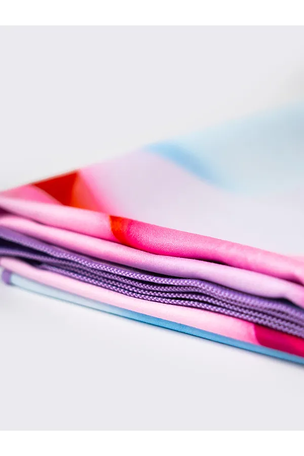 Полотенце текстильное для девочек PLAYTODAY, белый,сиреневый - фото 2