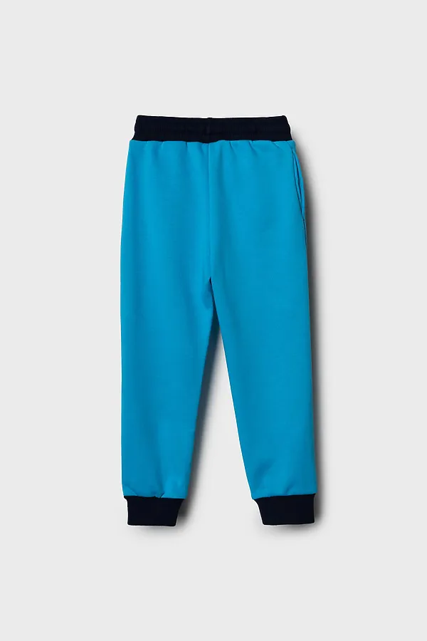 Брюки трикотажные для мальчиков PLAYTODAY, ярко-синий - фото 2