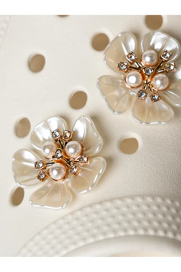 Сабо для девочек PLAYTODAY, молочный - фото 2