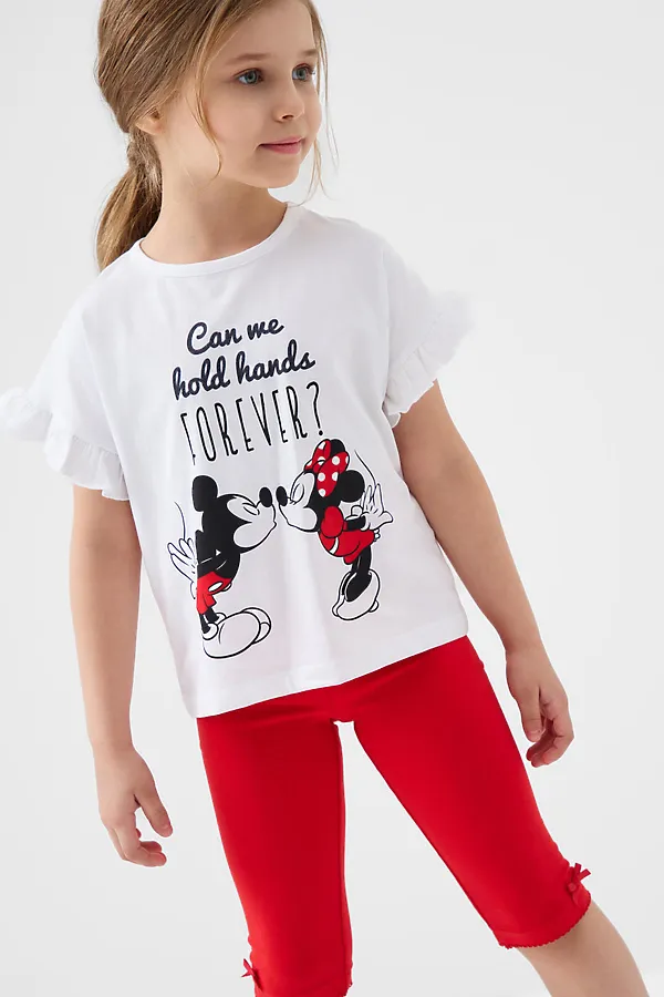 Джемпер трикотажный для девочек (футболка) PLAYTODAY, белый - фото 2