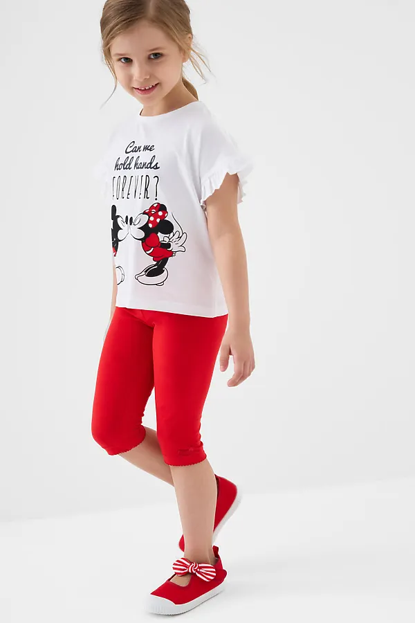 Джемпер трикотажный для девочек (футболка) PLAYTODAY, белый - фото 2