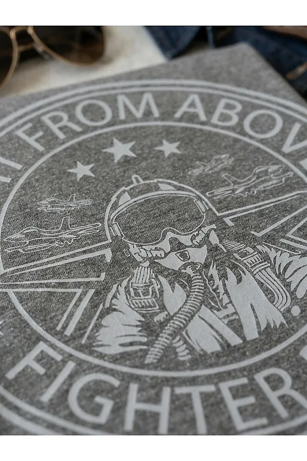 Футболка F5, темно-серый меланж - фото 2