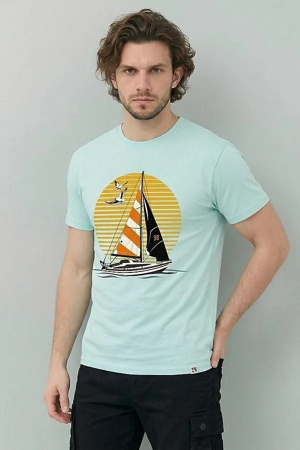 Футболка F5, мятный - фото 2