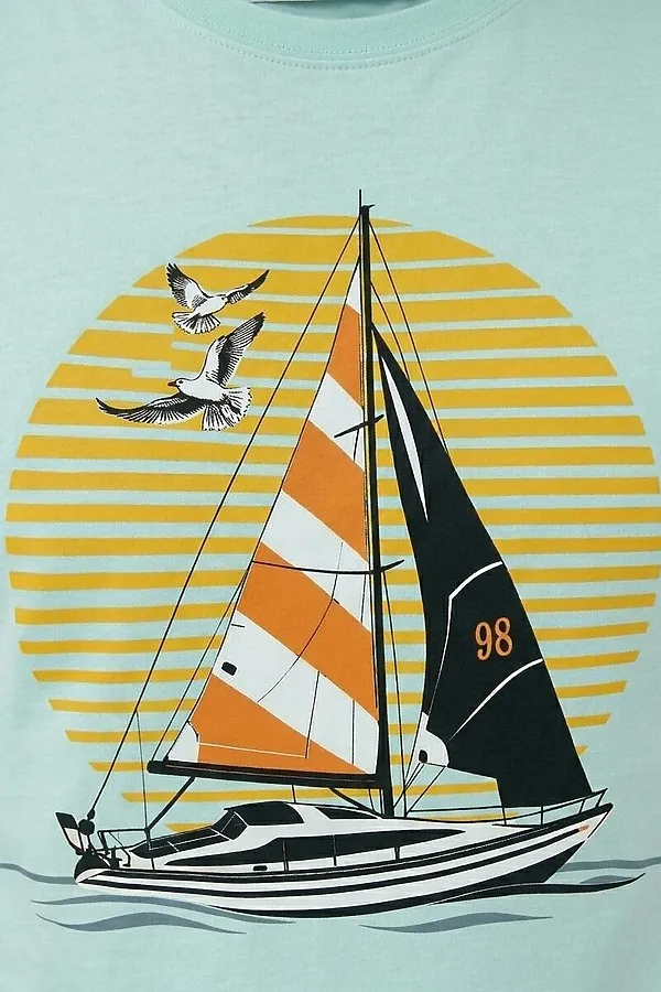 Футболка F5, мятный - фото 2