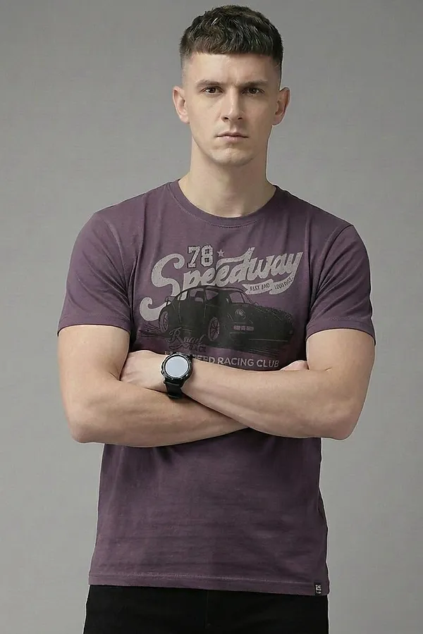 Футболка F5, сливовый - фото 2