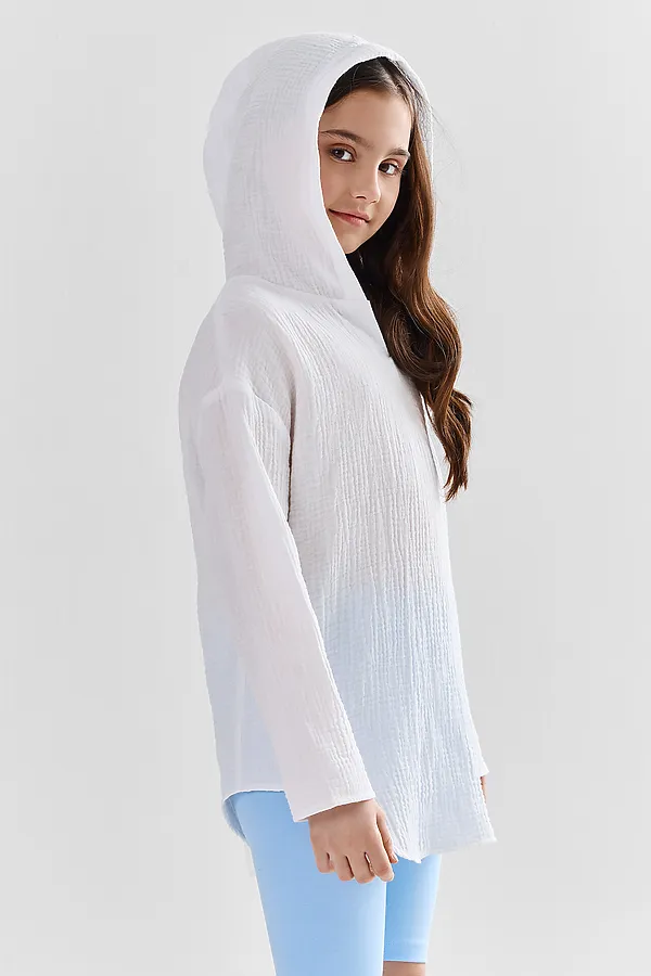 Туника для девочек MARK FORMELLE, белый - фото 2