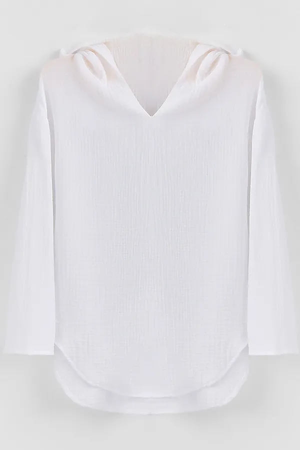 Туника для девочек MARK FORMELLE, белый - фото 2