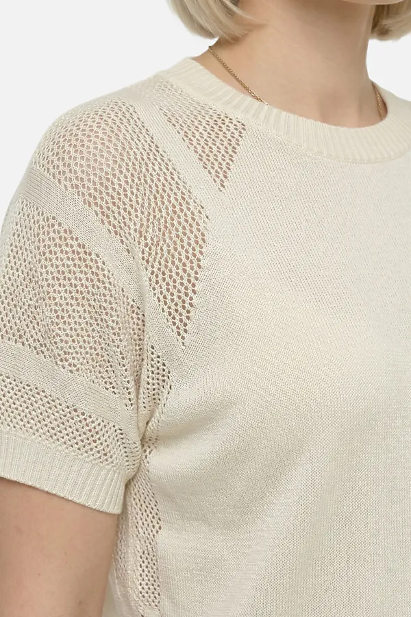 Джемпер VAY, топленое молоко - фото 2