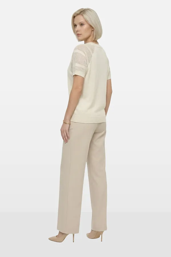 Джемпер VAY, топленое молоко - фото 2