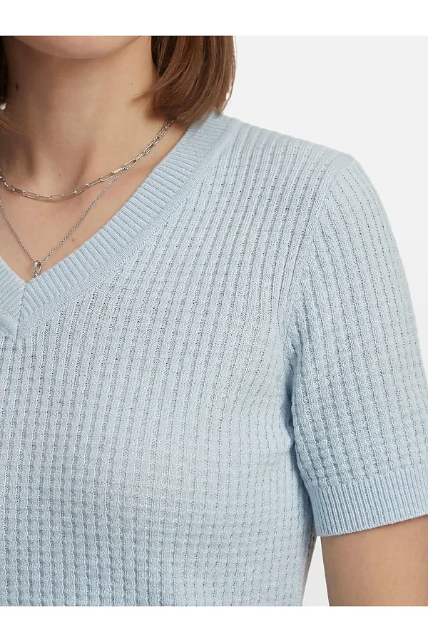 Джемпер VAY, голубой жемчуг - фото 2