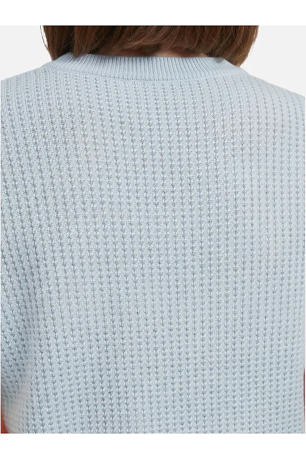 Джемпер VAY, голубой жемчуг - фото 2