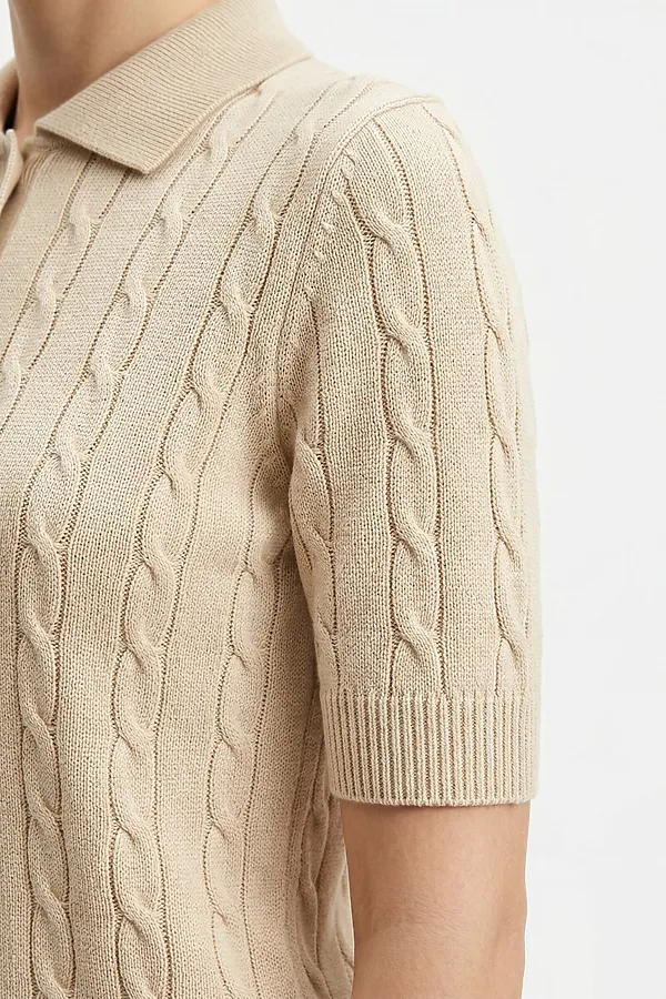 Джемпер NEWVAY, бархатный беж - фото 2