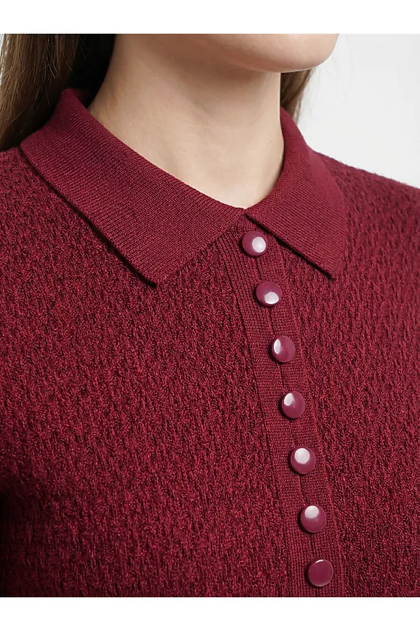 Джемпер NEWVAY, марсала - фото 2