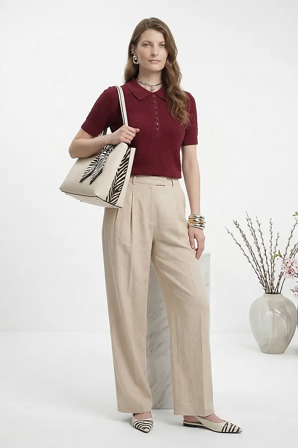 Джемпер NEWVAY, марсала - фото 2