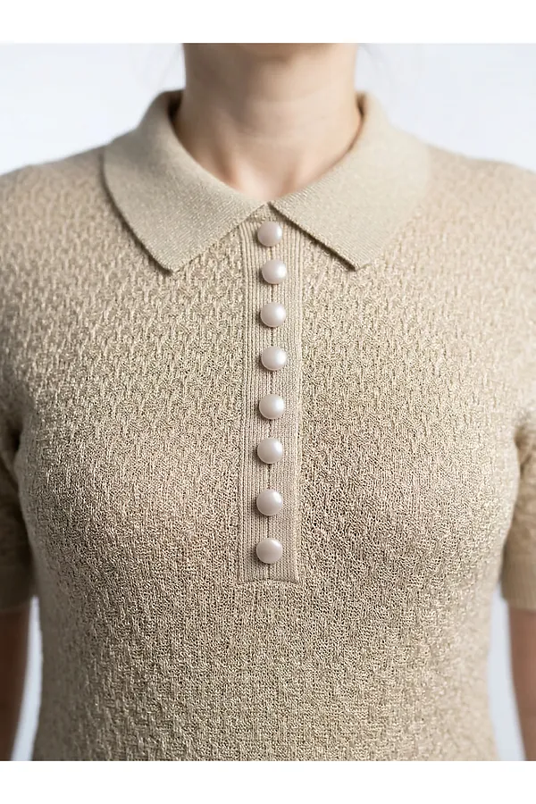 Джемпер NEWVAY, бархатный беж - фото 2