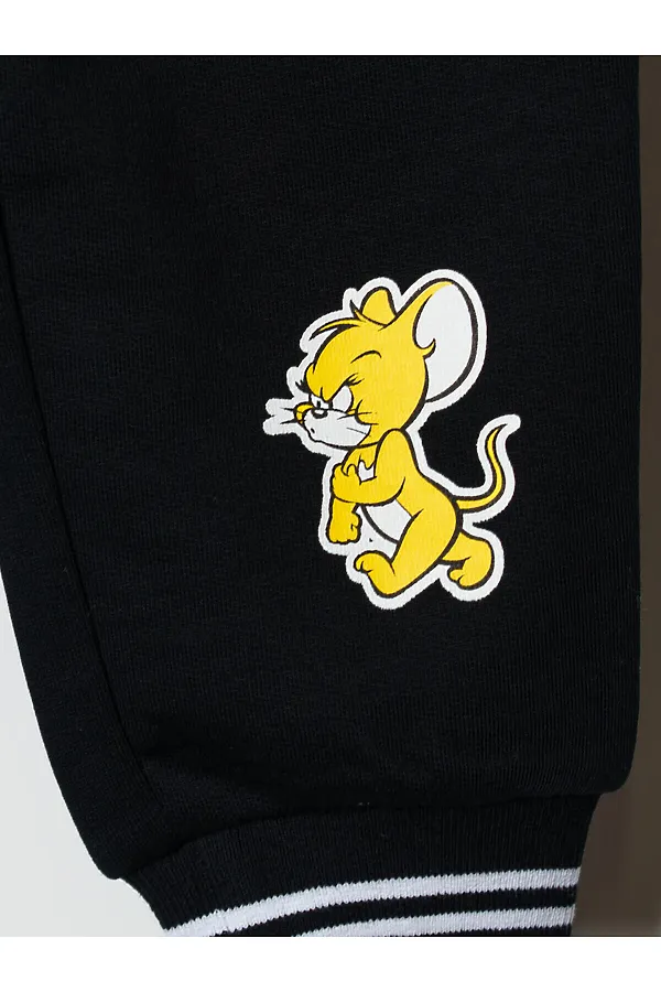 Комплект трикотажный для мальчиков: толстовка, брюки PLAYTODAY, черный,серый - фото 2