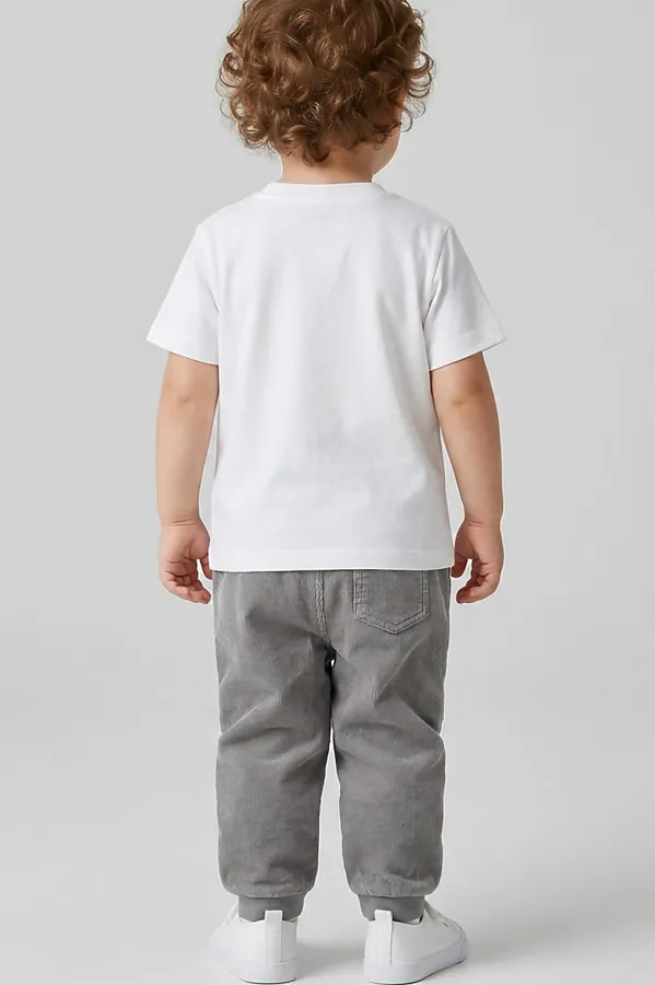 Джемпер детский трикотажный для мальчиков (футболка) PLAYTODAY, белый - фото 2