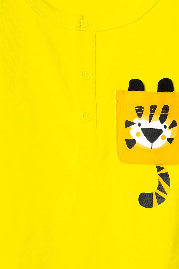 Комплект детский трикотажный для мальчиков: джемпер (футболка), шорты PLAYTODAY, разноцветный - фото 2