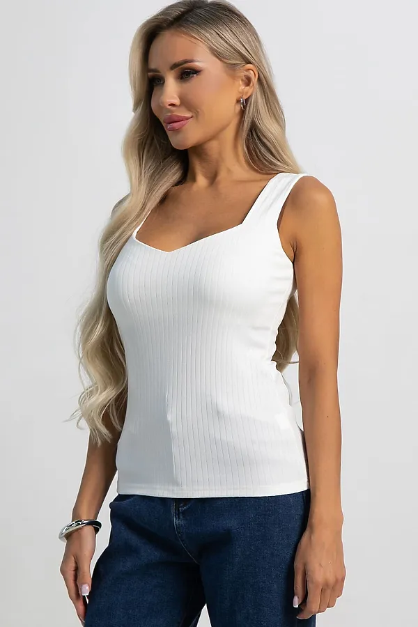 Топ Эстер LADY TAIGA, молочный - фото 2