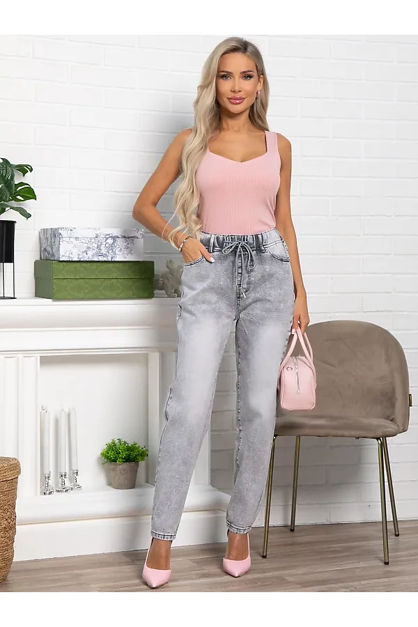 65% вискоза, 30% полиэстер, 5% эластан LADY TAIGA, пудра - фото 2