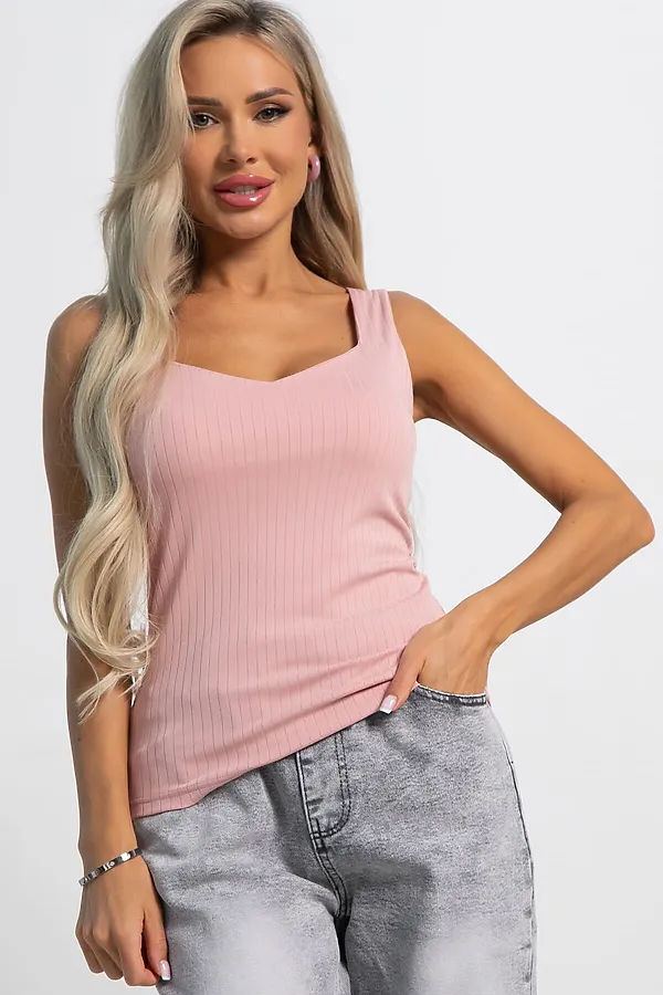 65% вискоза, 30% полиэстер, 5% эластан LADY TAIGA, пудра - фото 2