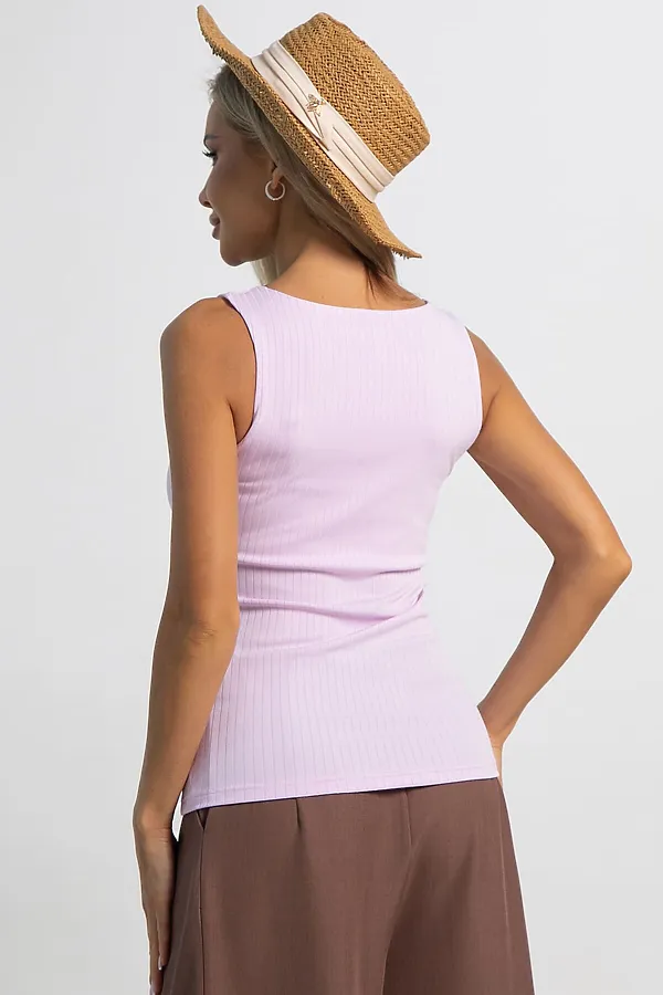 65% вискоза, 30% полиэстер, 5% эластан LADY TAIGA, лиловый - фото 2