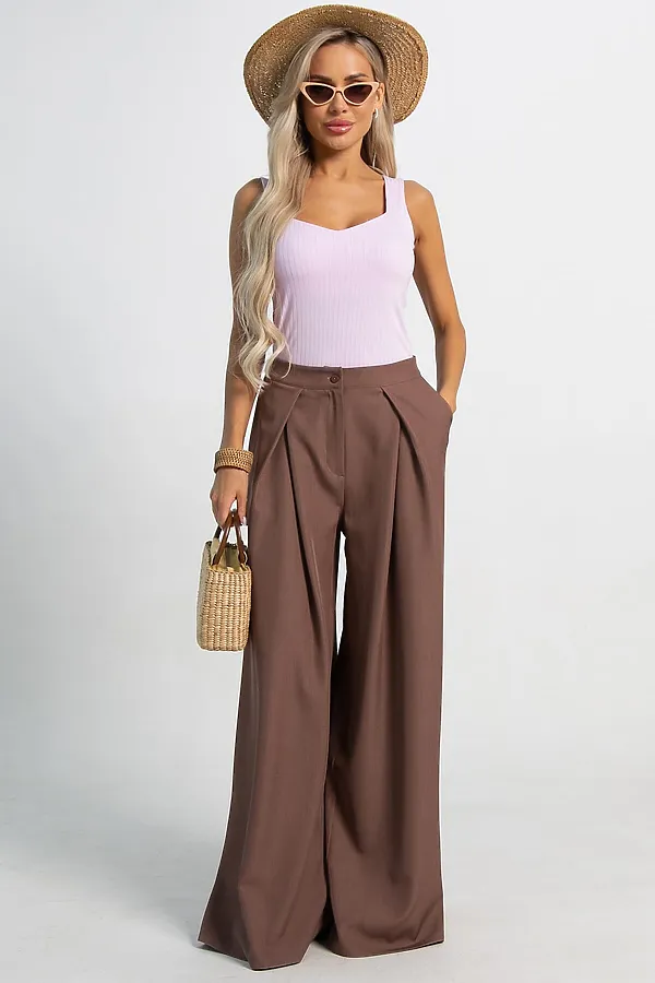 65% вискоза, 30% полиэстер, 5% эластан LADY TAIGA, лиловый - фото 2