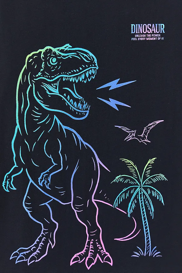 Футболка для мальчиков MARK FORMELLE, черный +печать7 - фото 2