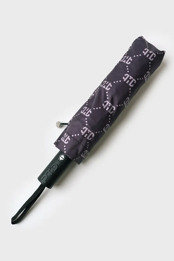 Зонт автоматический для мужчин PLAYTODAY, черный - фото 2