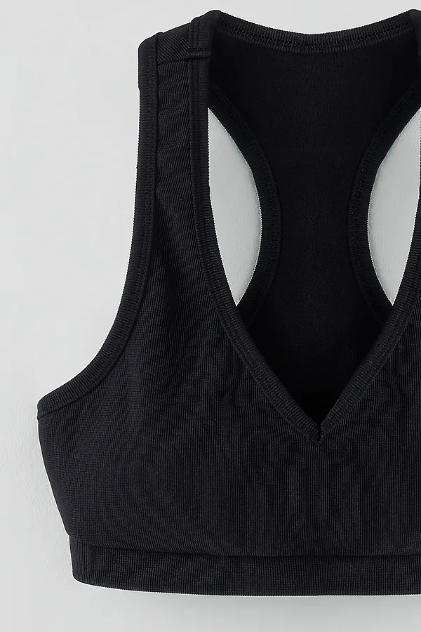 Топ женский для занятий спортом MARK FORMELLE, черный - фото 2