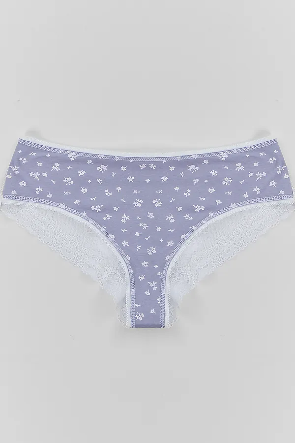 Трусы женские MARK FORMELLE, цветочки на сером - фото 2