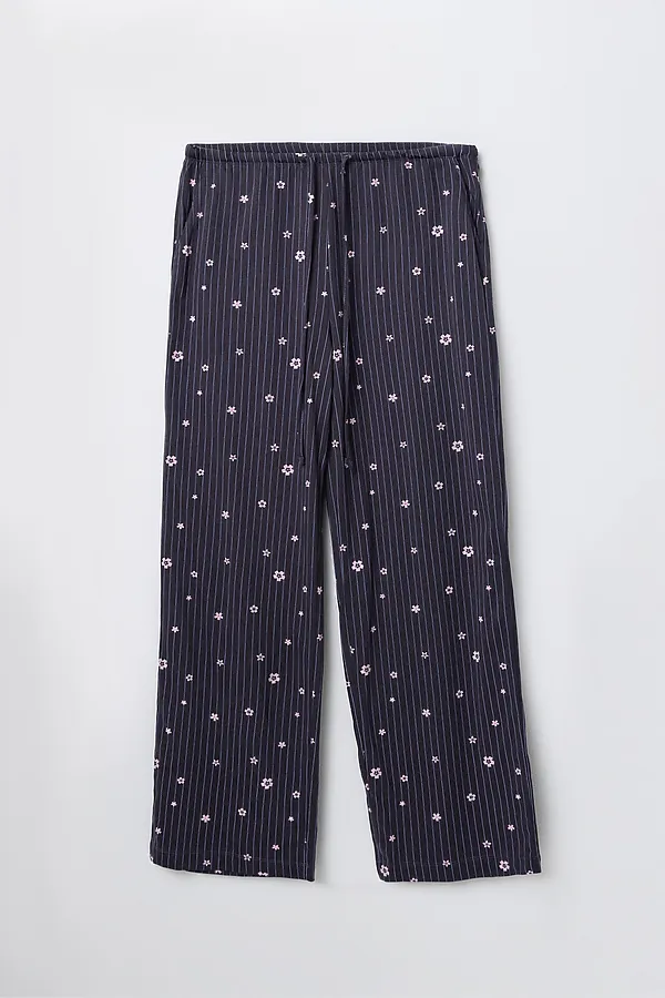 Брюки MARK FORMELLE, сакура на синем - фото 2